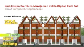 Kost Strategis 3 Menit ke UMM – Booking & Bayar Online