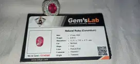 Batu cincin Rubby