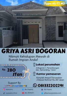 HUNIAN EKSKLUSIF DENGAN SUASANA TENANG & NYAMAN