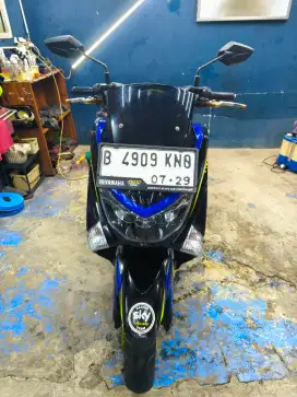 Nmax 2019 limited edition cat carglos km 39 ribu