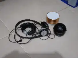 speaker bluetooth + speaker kabel + earphone Phillips