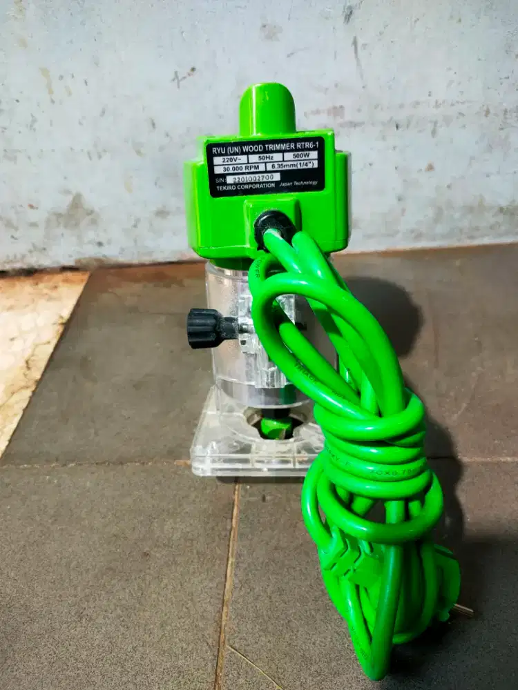 mesin profil .router .trimmer rtr6.1