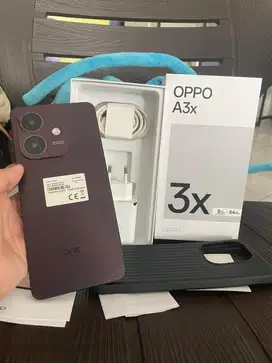 DIJUAL OPPO A3X LENGKAP MULUS