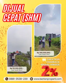 Tanah Kavling Dekat Kota Sidoarjo – Listrik Masuk, Siap Bangun
