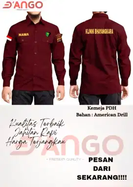 Seragam PDH (Pakaian Dinas Harian)