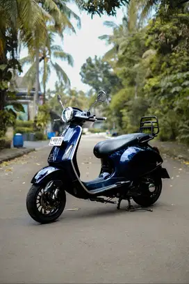 PIAGGIO VESPA PRIMAVERA 150 3VIE 2014 MODIF TIPIS MURAH BANGETT