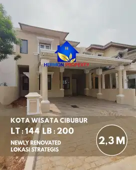 Rumah Exclusive Bnagunan Besar Lokasi Strategis di Kota Wisata