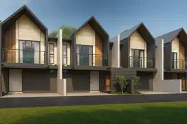 3 menit Tugu Jogja, Rumah 2 Lantai Scandinavia, SHM-PBG