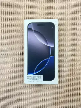 IPHONE 16 PRO MAX 512GB BLACK TITANIUM