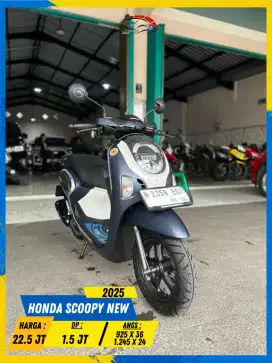 HONDA SCOOPY NEW 2025 BARANG ISTIMEWA HIKMAH MOTOR KEPUH MALANG