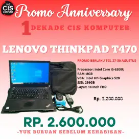jual laptop lenovo thinkpad T470