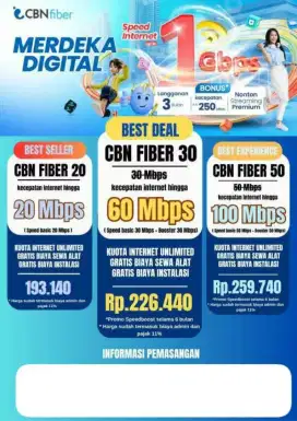 Wifi Murah CBN Fiber