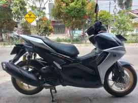 (DP 500 Rb)‼️ Yamaha Aerox S ABS Keyless Connected Silver Mulus 2022