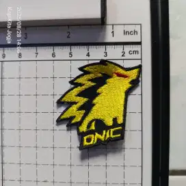 Emblem patch bordir onic