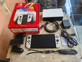 Nintendo Switch OLED Screen Model White Fullset 09