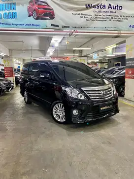 KM 77rb Toyota Alphard S AT 2014 Like New