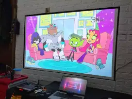 MURAH ! LED Android TV Proyektor 100 inch FULLHD Projector Speaker