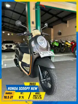 HONDA SCOOPY NEW 2023 BARANG CIAMIK MASZEHH HIKMAH MOTOR KEPUH MALANG
