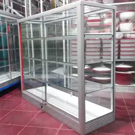 Etalase Panjang 1,2Mx1M Ready Siap Kirim
