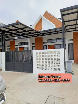 Rumah Rooftop Cluster Bintara 14 dekat Stasiun Cakung