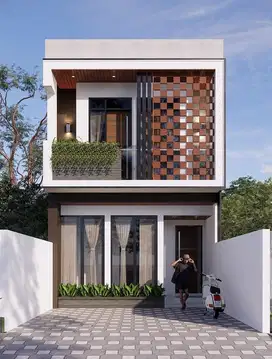 Rumah Baru Gress di Darmo Permai Timur Full Granit