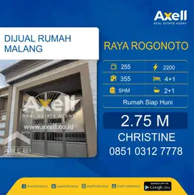Rumah Raya Rogonoto Malang Dijual