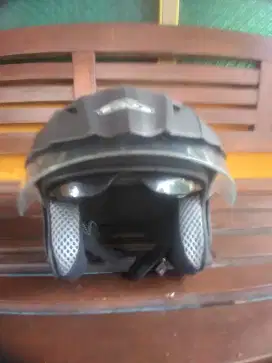 Helm doble visor mulus