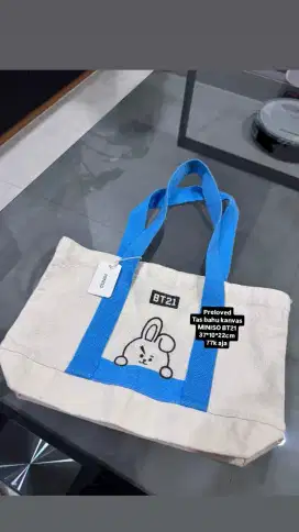 Tas kanvas miniso