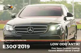 TERMURAH! Mercedes Benz E300 SportStyle Avantgarde 2019 (W213)
