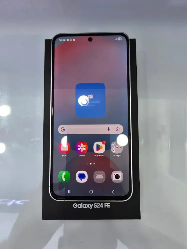 Samsung S24 FE 5G 8+8/256Gb Blue Garansi resmi SEIN 11 bln -MasterCom