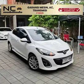 [ Angsuran 2 Jutaan ] MAZDA 2 RZ Sedan 2012 PUTIH