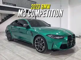 BMW M3 Competition 2023 iDrive8 Isle of Man Green on Black Hijau