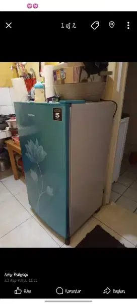 Dijual kulkas polytron satu pintu