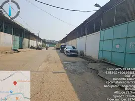 Dijual Lelang Gudang Komplek Pergudangan Ocean Park Jalan Raya Prancis