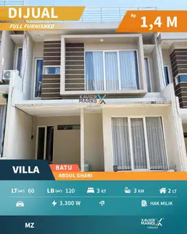 Villa Furnish Tinggal Huni di Abdul Gani Batu Dekat JTP