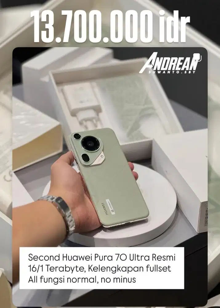huawei pura 70 ultra 16/1tb resmi