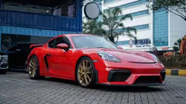 Porsche Cayman 718 GT4 Club Sport Package Red Special ODO