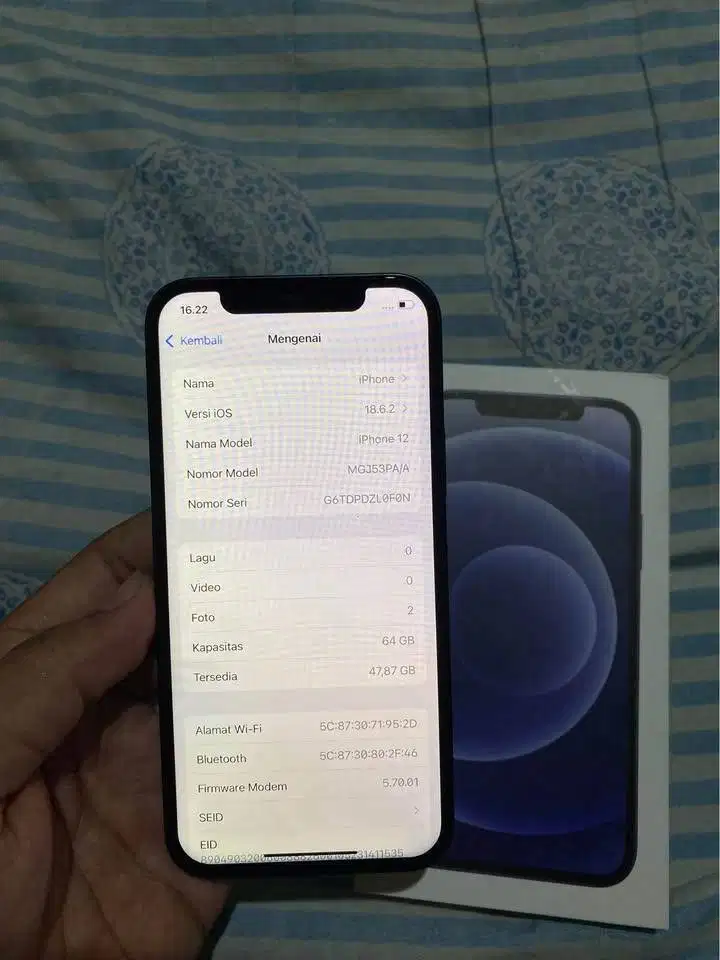 Iphone 12 64GB EX IBOX