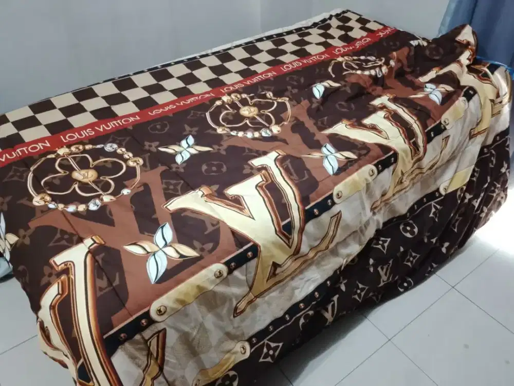 2 bedcover besar motif