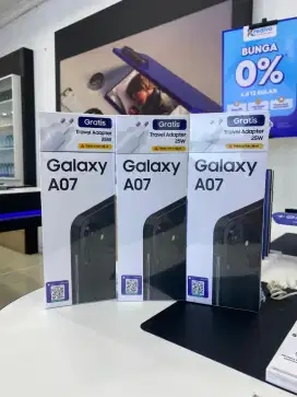 Samsung Galaxy A07 4/64 Segel Box Baru