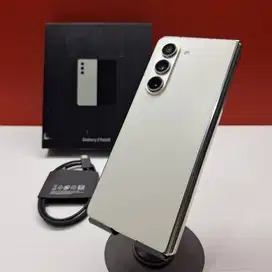 FULLSET 100% ORI Samsung Galaxy Fold 5 12/256GB Cream NO MINUS