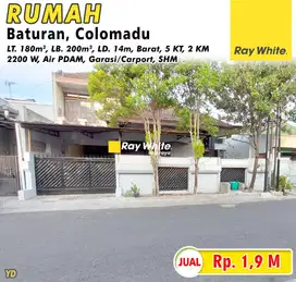 Rumah Luas 5KT di Baturan Colomadu, Lokasi Strategis