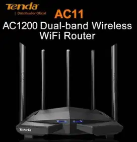 Tenda AC11 1200Mbps 2.4GHz 5GHz Dual Band Wireless Router