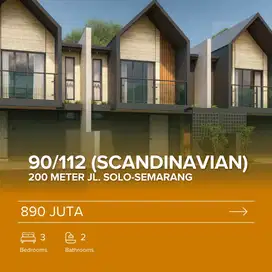 Rumah Modern 2 Lt, Timur Boyolali Kota 5 Menit Pintu Tol