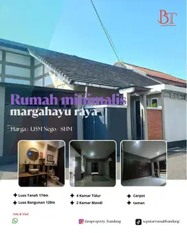 Turun Harga Rumah Murah Minimalis Metro Margahayu Raya Bandung