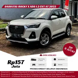 Rocky 1.2 X ADS AT 2022 Putih DP 8jt Cash Atau Kredit Terbaik SeOLX!