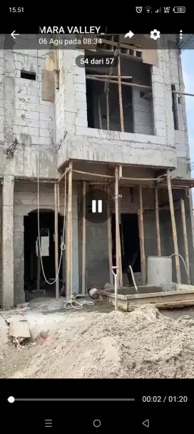 Rumah 2,5 lantai harga murah dekat kampus UI depok