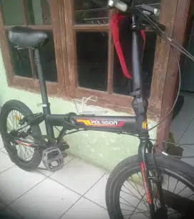 Sepeda lipat basic element cobra frame alloy UK 20