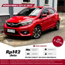 Brio E CVT 2022 Merah DP 3jt Cash Atau Kredit Terbaik SeOLX!