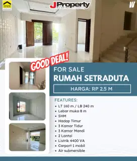 Dijual Butuh Cepat ruma Lux Setr duta Jarang ada 2 M man